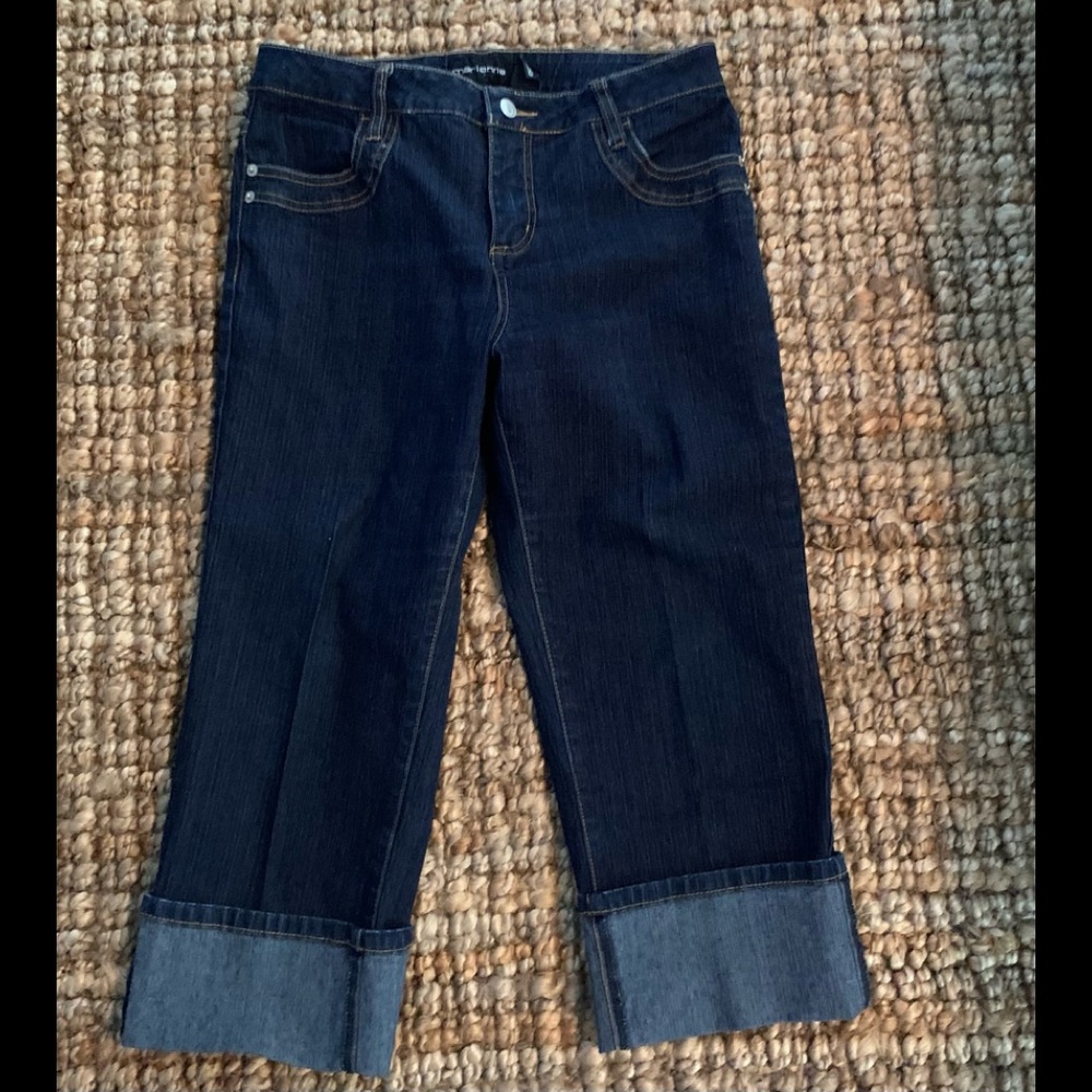 Marianne Cuffed Capri Jeans